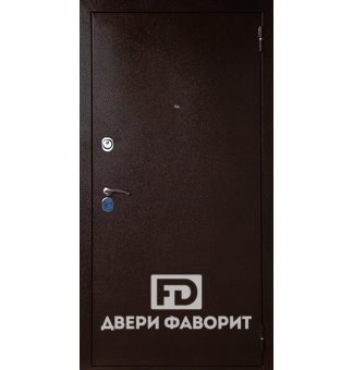 дверь металлическая недорогая с порошковым напылением