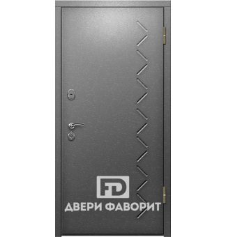 недорогая дверь с цинкогрунтом
