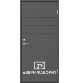 Дверь стальная с терморазрывом (без глазка)