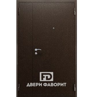 Антивандальная двустворчатая дверь в офис