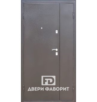 Дверь тамбурная недорогая, порошковый окрас и МДФ