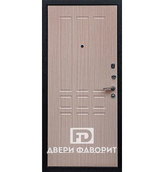 Металлическая уличная дверь с шумоизоляцией