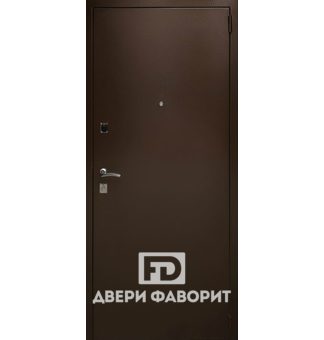 дверь металлическая недорогая с порошковым напылением